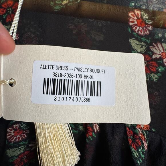 NWT DÔEN Alette Dress in Paisley Bouquet - Picture 8 of 10